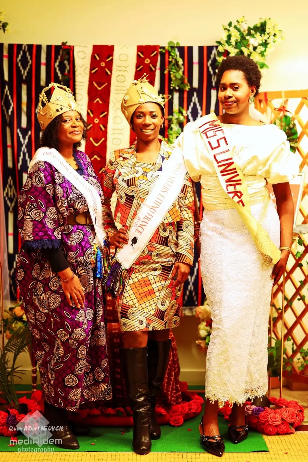 Cérémonie de couronnement Miss Univers Ethno France